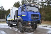 Автомобиль специальный на шасси УРАЛ с КМУ