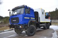 Автомобиль специальный на шасси УРАЛ с КМУ